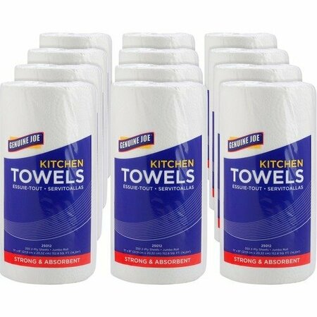 BSC PREFERRED TOWEL, KITCHEN, 2-PLY, SS, 12PK GJO25012